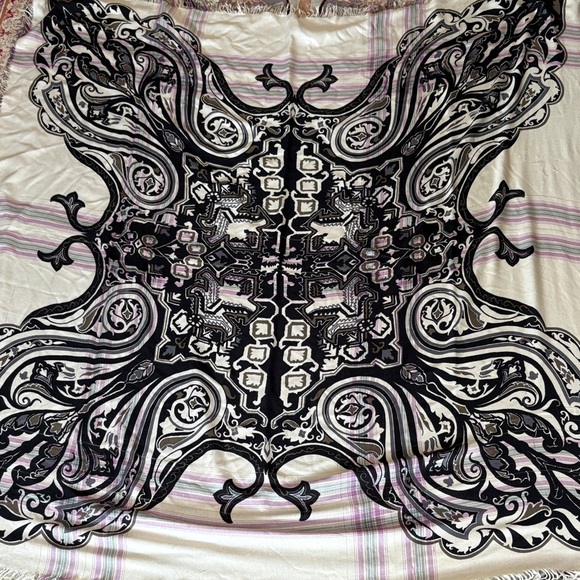 Etro Multicolor Patterned Scarf - Picture 3 of 4